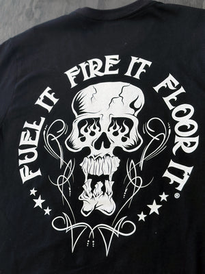 FUEL IT, FIRE IT, FLOOR IT™ - "Skully" short sleeve