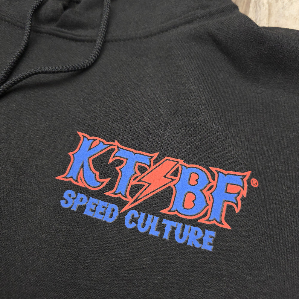 
                      
                        KTBF® "Live Fast" Pullover Hooded Sweatshirt
                      
                    