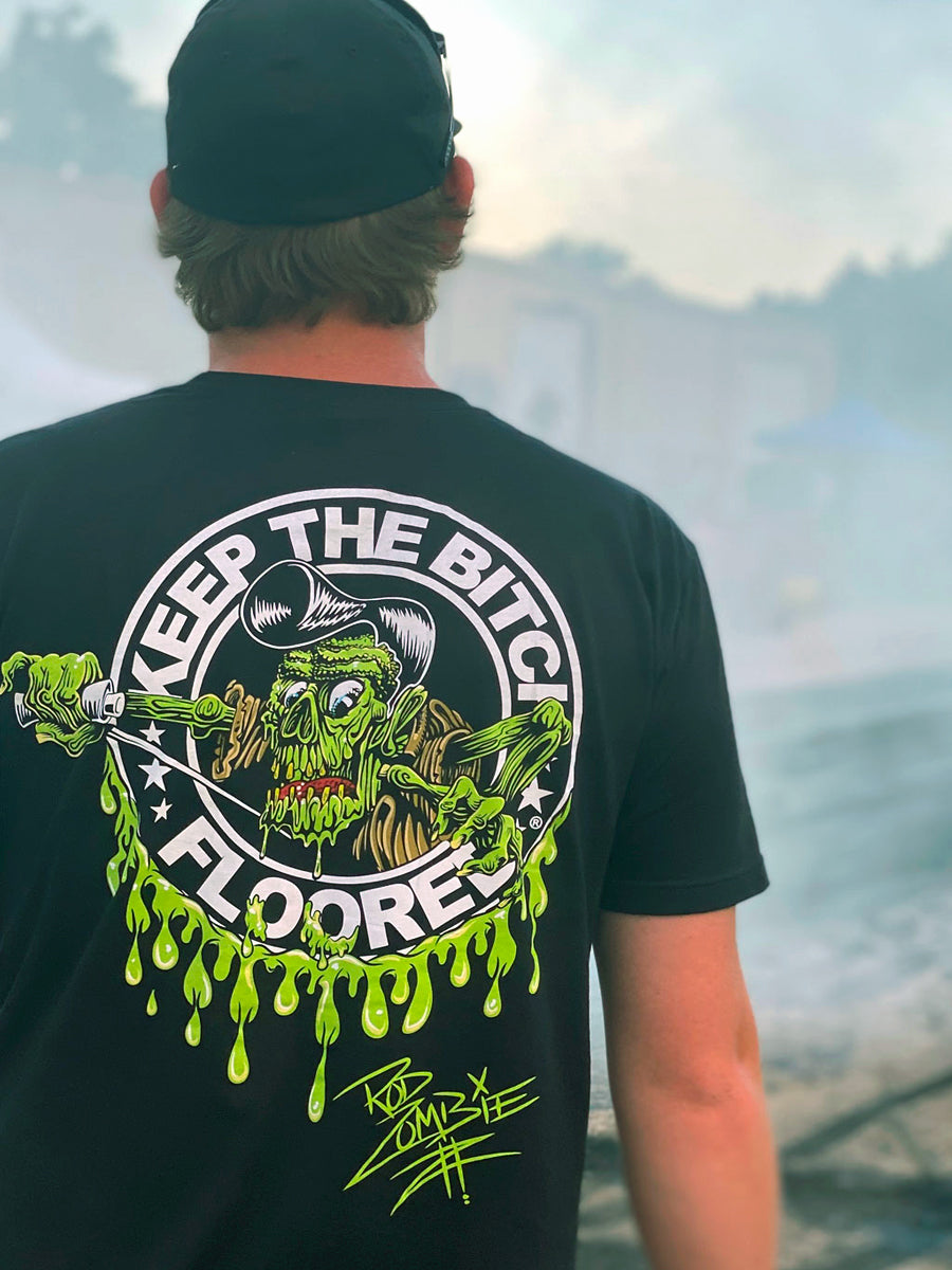 KTBF® 'Hot Rod Zombie' T-Shirt: Where Speed Awakens the Zombie