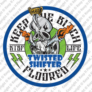 KTBF "Twisted Shifter" Garage Banner | Multiple Sizes