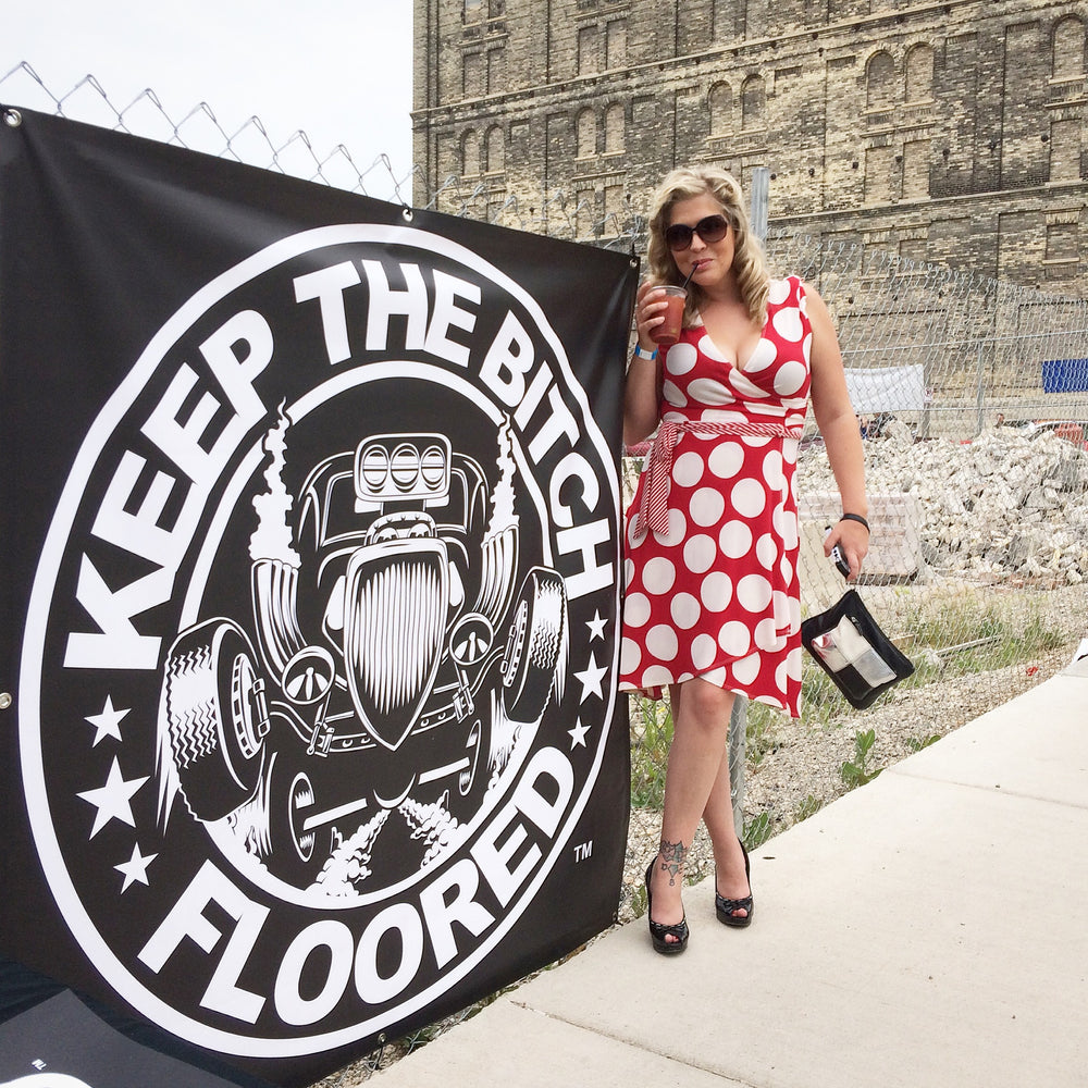 KTBF "Retro Rod" Garage Banner | Multiple Sizes