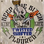 KTBF "Twisted Shifter" Garage Banner | Multiple Sizes