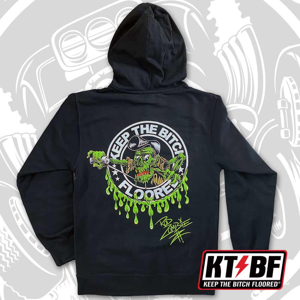 
                  
                    KTBF "Hot Rod Zombie" Pullover Hooded Sweatshirt
                  
                