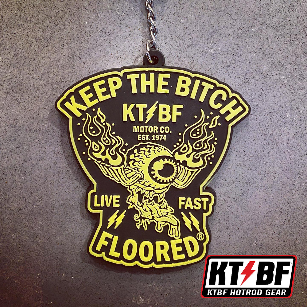 KTBF "Live Fast" Keychain