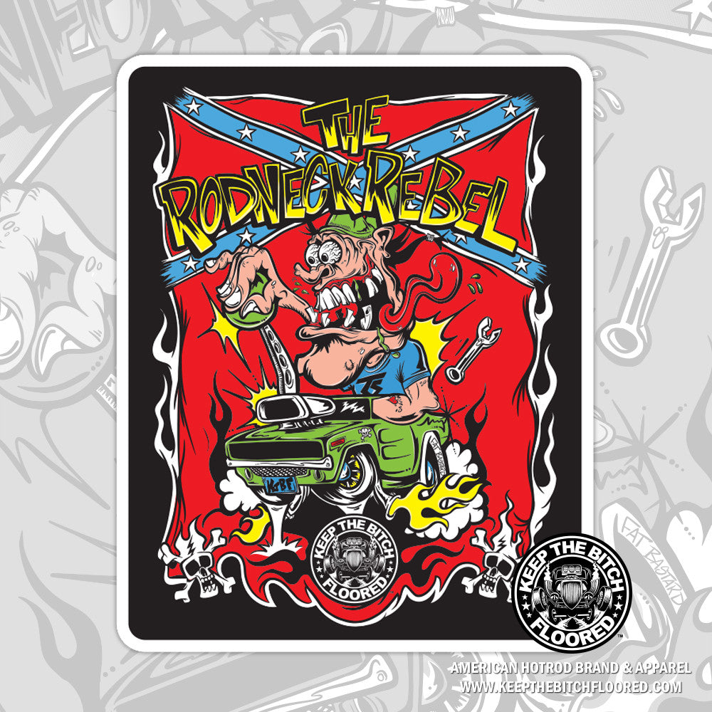 H.A.T.E. Sticker Premium Decal Die Cut Hot Rodders Against The Environmentalists Hot Rod - Foto 5