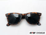 KTBF™ | SHIELD polarized sunglasses - Tortoise Shell / Black