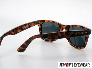 KTBF™ | SHIELD polarized sunglasses - Tortoise Shell / Black