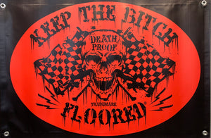 KTBF "Death Proof" Garage Banner - 2X3'