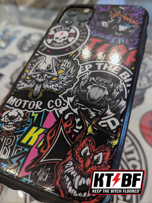 iPhone 11Pro and Pro Max Skin- "Sticker Bomb" Series