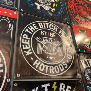 KTBF "Retro Rod" Garage Banner | Multiple Sizes